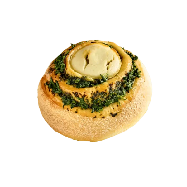 Spinach and goat cheese Escargotine